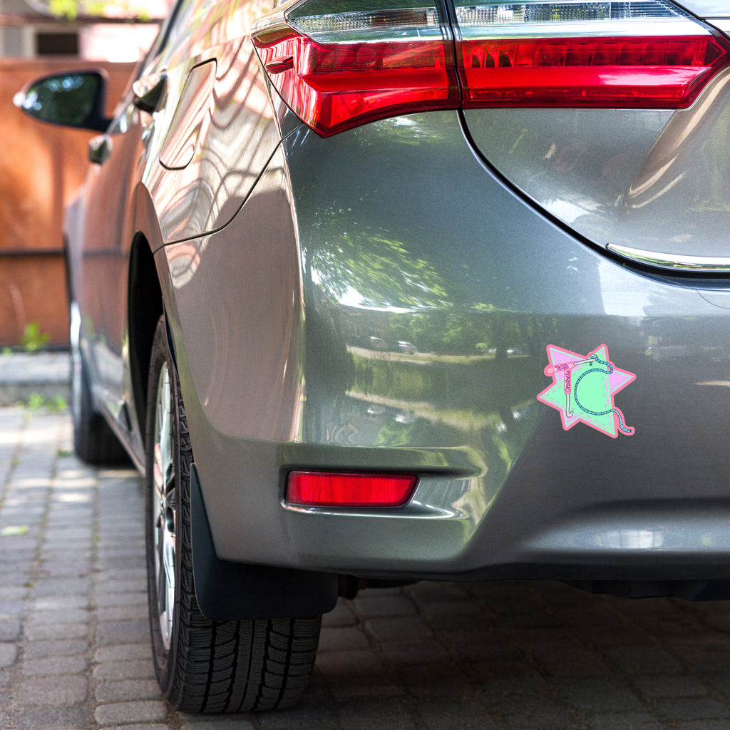 TeighCrochets Kiss-Cut Sticker